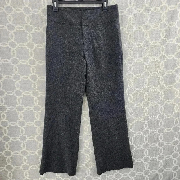 Banana Republic Harrison Wool Blend Stretched Trouser Women's 6 Gray - Picture 1 of 8